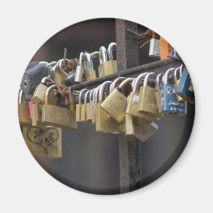 Love Padlocks, Prague Magnet
