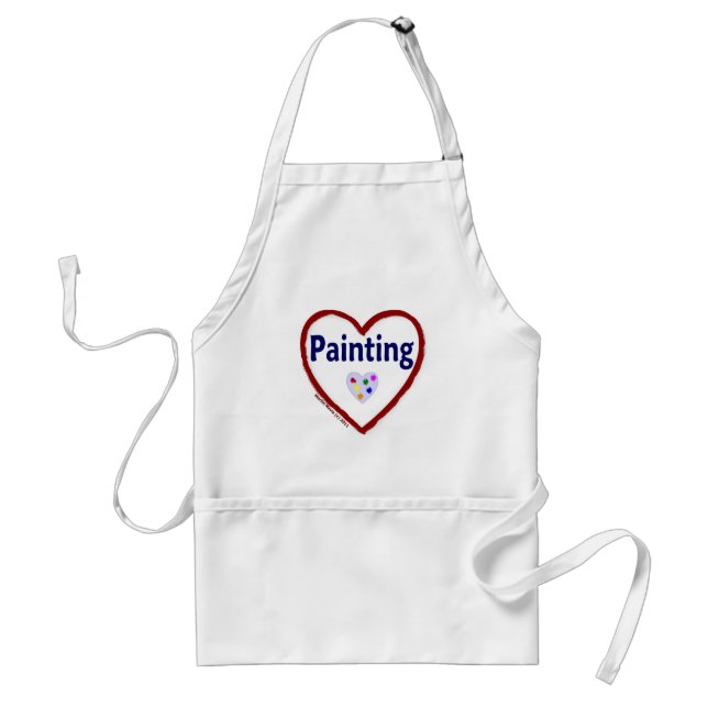 Love: Painting - Apron (Front)