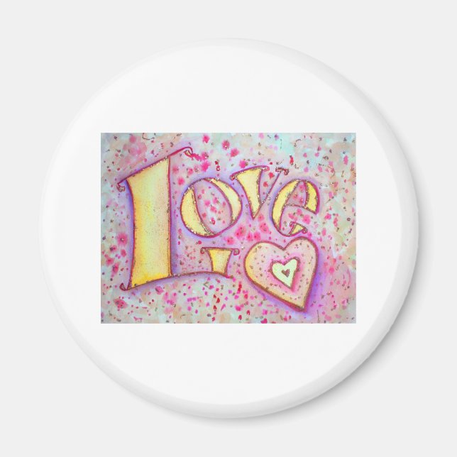 Love Painting Magnet (Front)