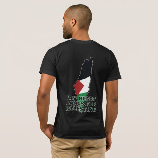 Love Palestine My Heart Longs For Palestine Men's  T-Shirt
