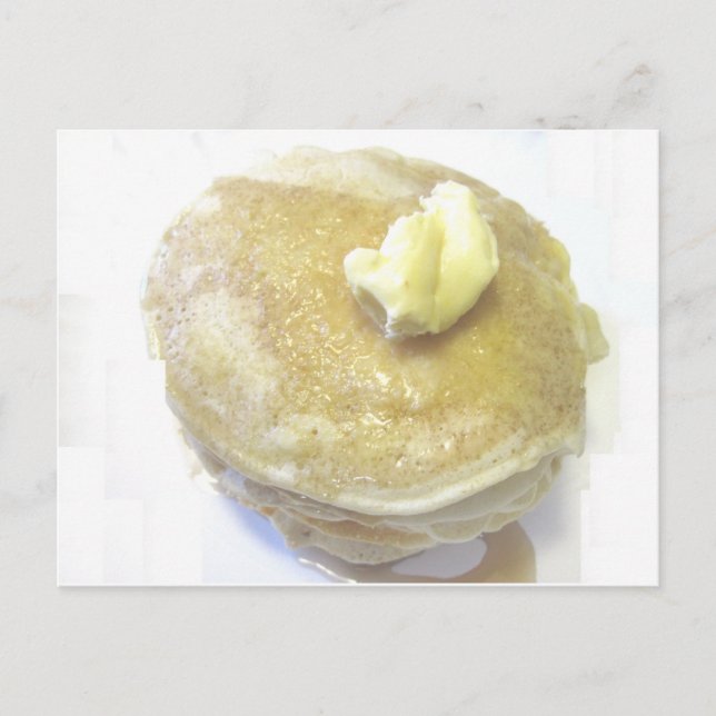 Love Pancakes Postcard (Front)