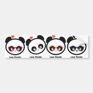 Love Panda® Bumper Sticker