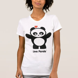 Love Panda® Destroyed Ladies Apparel T-Shirt