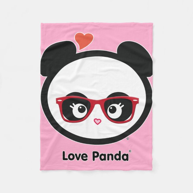 Love Panda® Fleece Blanket (Front)