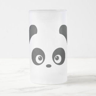 Love Panda® Frosted Glass Mug
