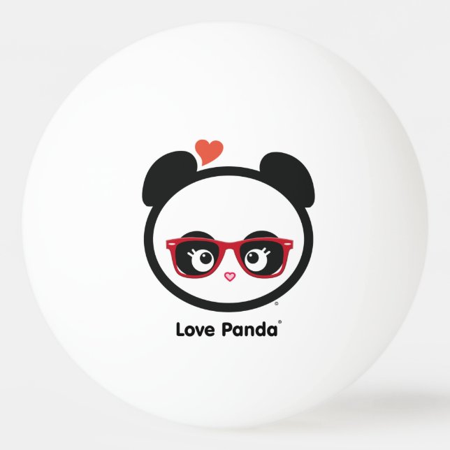 Love Panda® Ping Pong Ball (Front)
