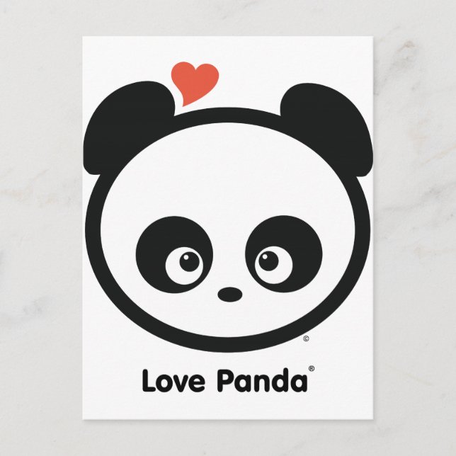 Love Panda® Post Card (Front)
