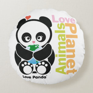 Love Panda® Round Cushion