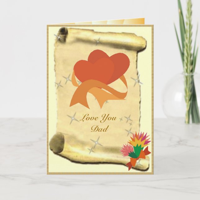 Love Paper - Father's Day Card (Front)