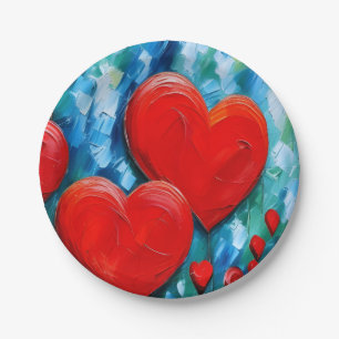 Love Paper Plate