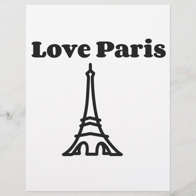 Love Paris (Front)