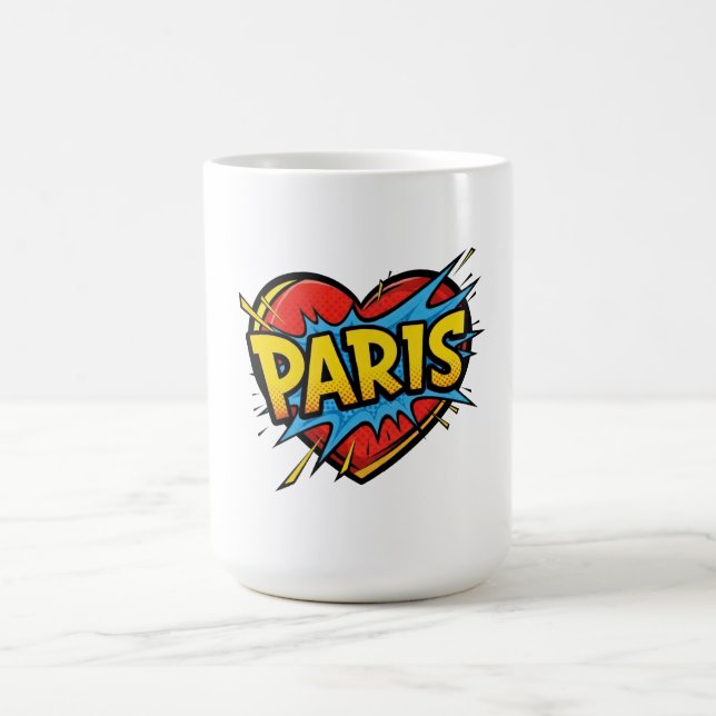 Love Paris Coffee Mug (Center)