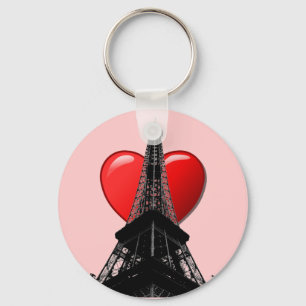 Love Paris Keychain