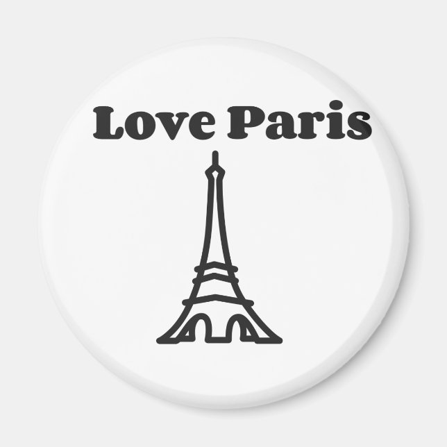 Love Paris Magnet (Front)