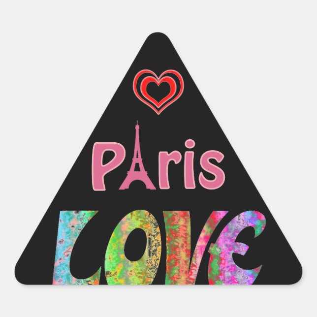 Love Paris Sticker (Front)