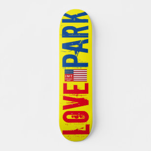 LOVE PARK Skateboard, 7¾" Deck Skateboard