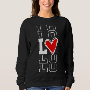 Love Part 1 Matching Couple Outfit Men Women Valen Sweatshirt