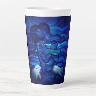 Love, Passion act - pair with Dolphin pair Latte Mug