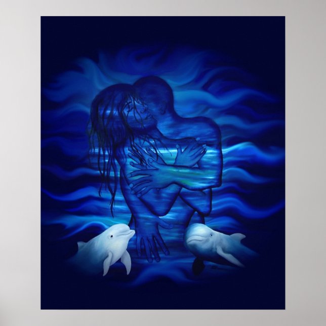 Love, Passion act - pair with Dolphin pair Poster (Front)