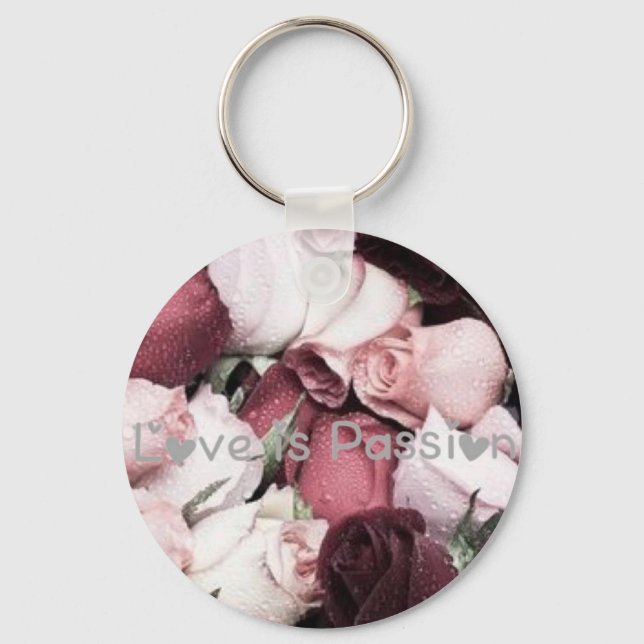 Love Passion Collection Keychain by Ahsek Novel (Front)