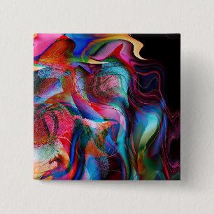 Love Passion Desire 15 Cm Square Badge