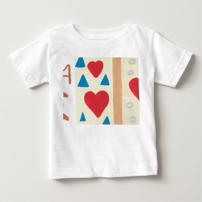 Love Path Baby Sleeveless Dress T-Shirt (Front)