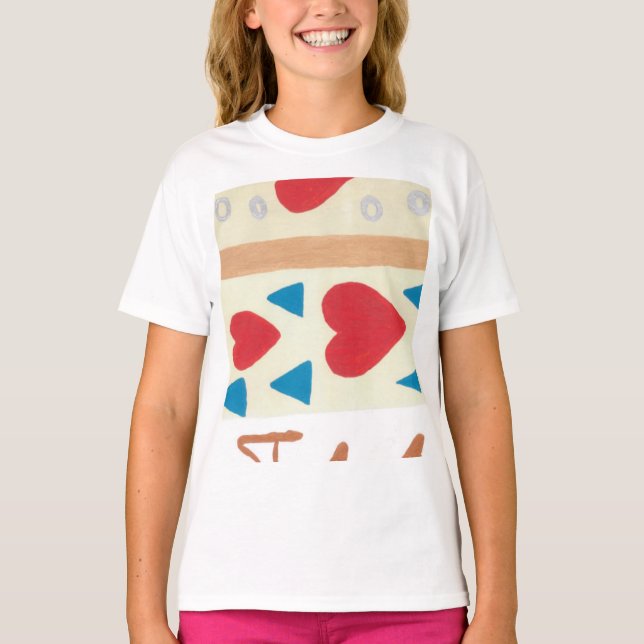 Love Path Girls' Basic Long Sleeve T-Shirt (Front)