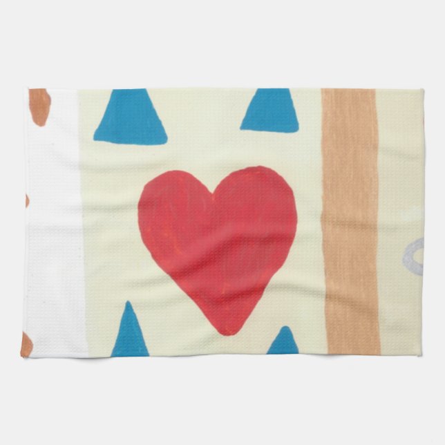 Love Path Kitchen Towel (Horizontal)