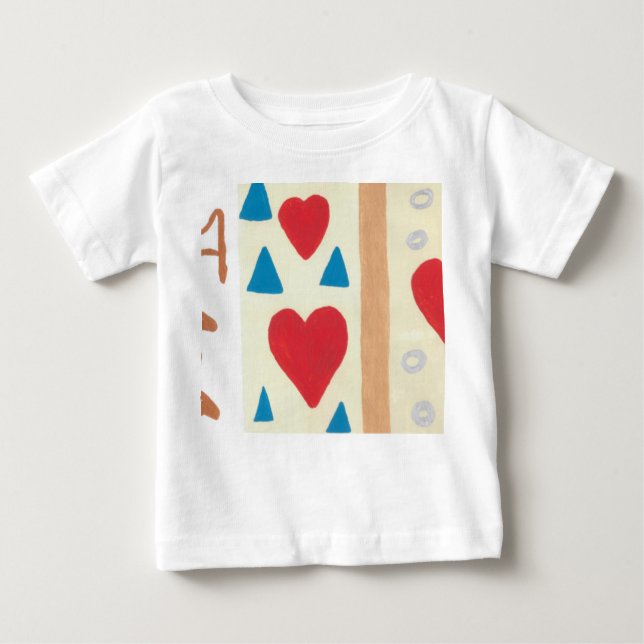 Love Path Toddler Ruffle Dress Baby T-Shirt (Front)