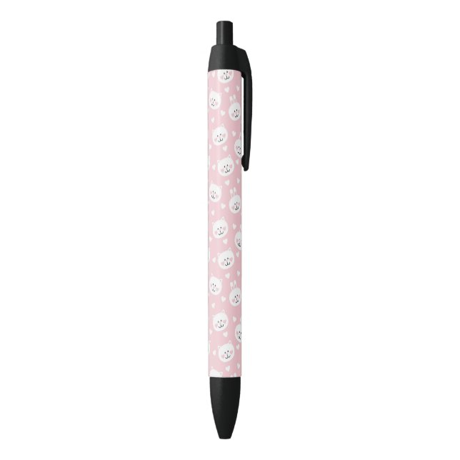 Love Pattern 2 Black Ink Pen (Bottom (Vertical))