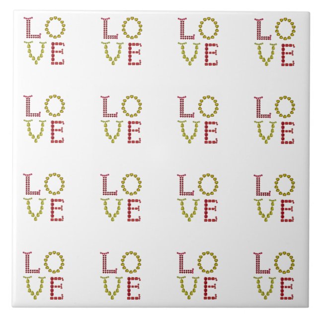 Love Pattern Tile (Front)