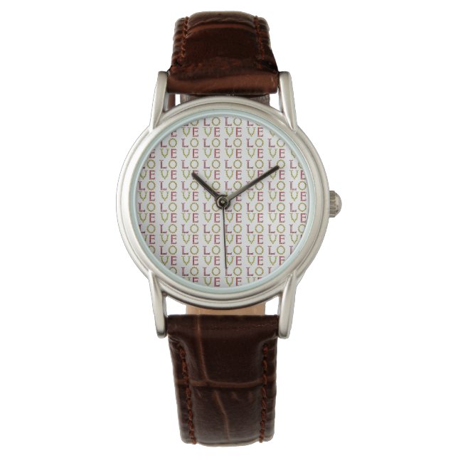 Love Pattern Watch (Front)