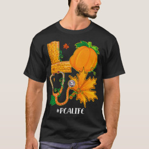 Love PCA Life Thanksgiving Autumn Fall Pumpkin  T-Shirt