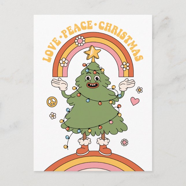 Love, Peace, Christmas - A Groovy Holiday (Front)