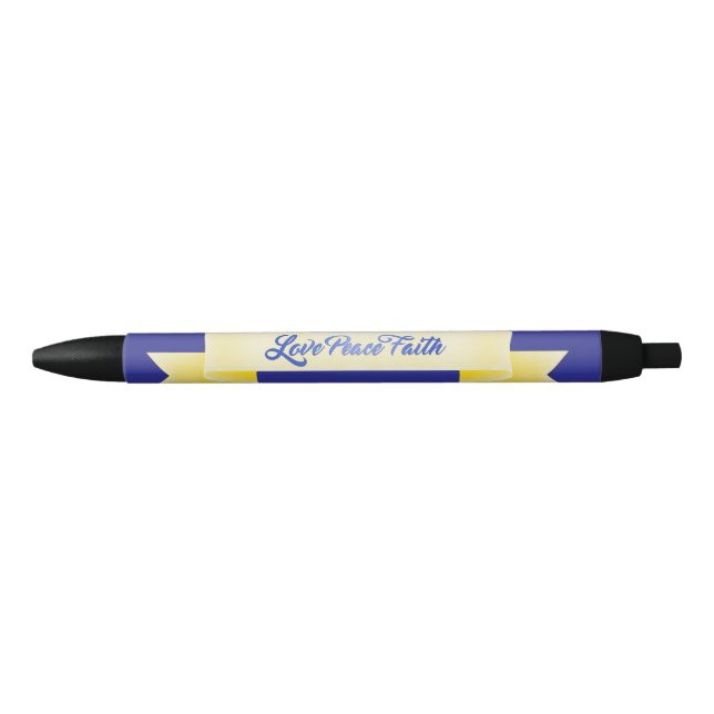 Love Peace Faith pen (Front)
