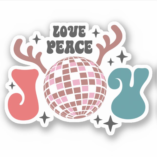 Love Peace & Joy | Groovy Christmas  (Front)