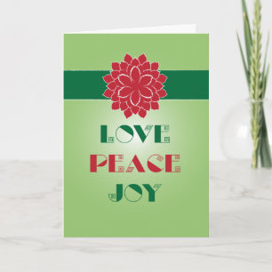 Love, Peace, Joy I Holiday Card