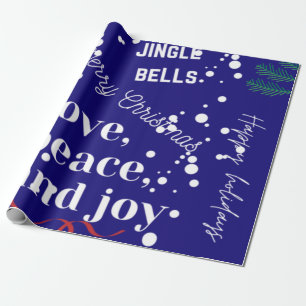 Love, Peace, Joy Wrapping Paper