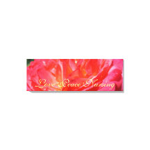 Love Peace Nursing Canvas Rose Art Prints
