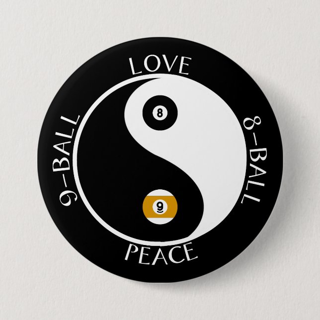 Love Peace pool buttons (Front)