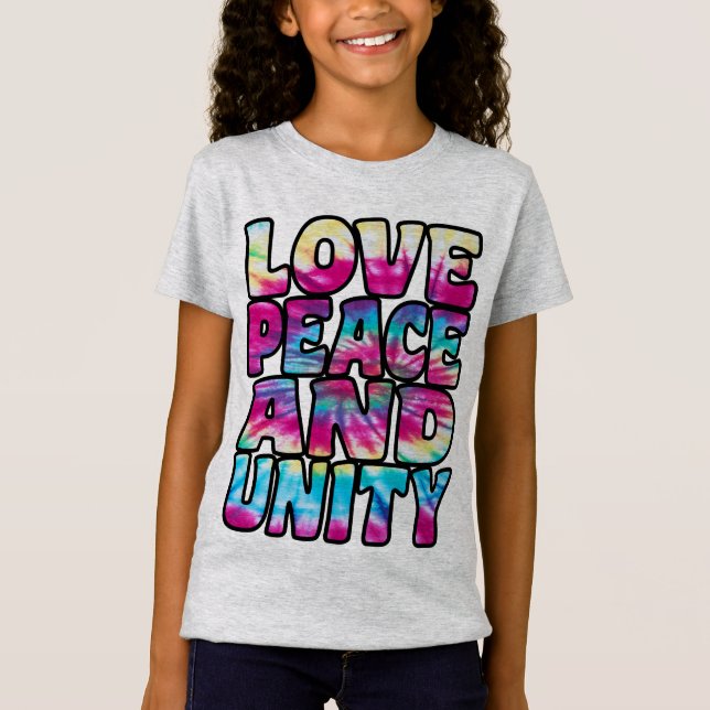 LOVE PEACE UNITY. T-Shirt (Front)