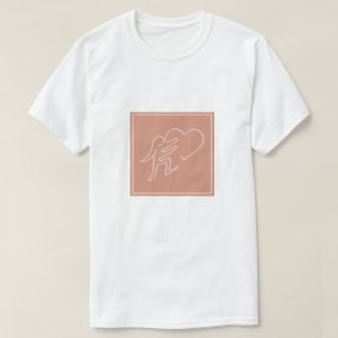 LOVE (PEACH)  T-Shirt