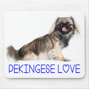 Love Pekingese Puppy Dog Mousepad