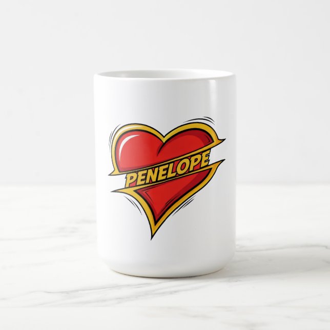 Love Penelope Coffee Mug (Center)