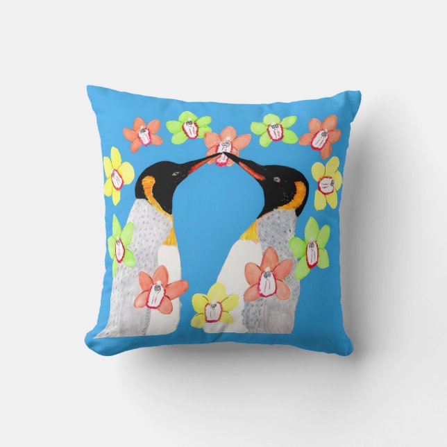  Love Penguin Cushion (Front)