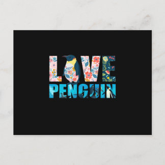 Love Penguin Postcard