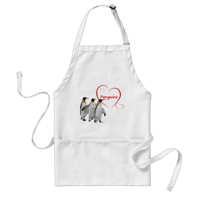 Love Penguins Apron (Front)
