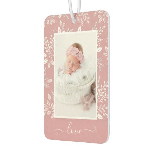 LOVE Personalised Photo Car Air Freshener