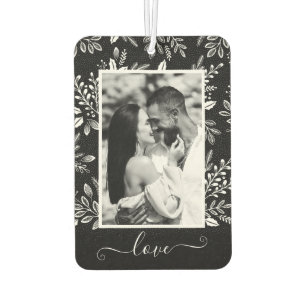 LOVE Personalised Photo Car Air Freshener