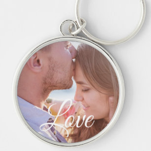 Love Personalised Photo Couple's Key chain